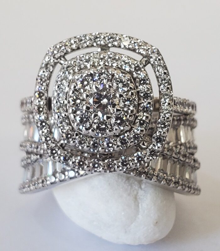 STERLING CUSHION X BRIDAL SET