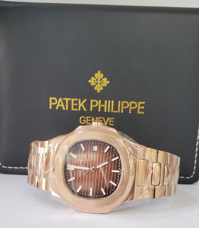 PATEK PHILIPPE ROSE CHAIN WATCH