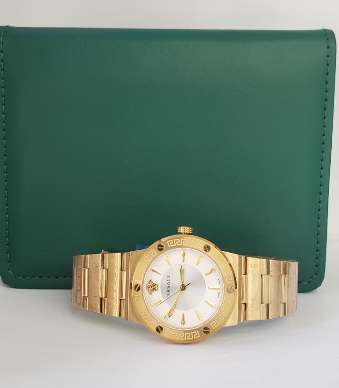 VERSACE YELLOW CHAIN WATCH