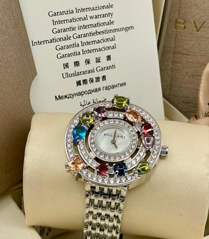 BVLGARI SILVER GEM WATCH
