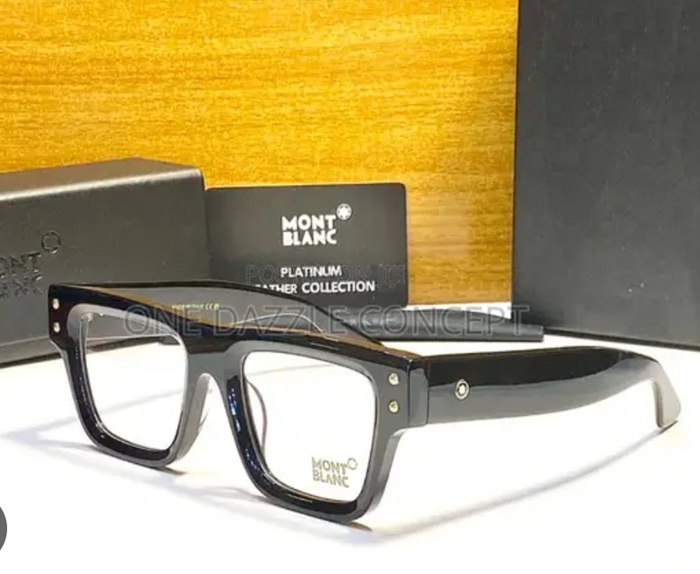 MONT BLANC EYEWEAR BLACK