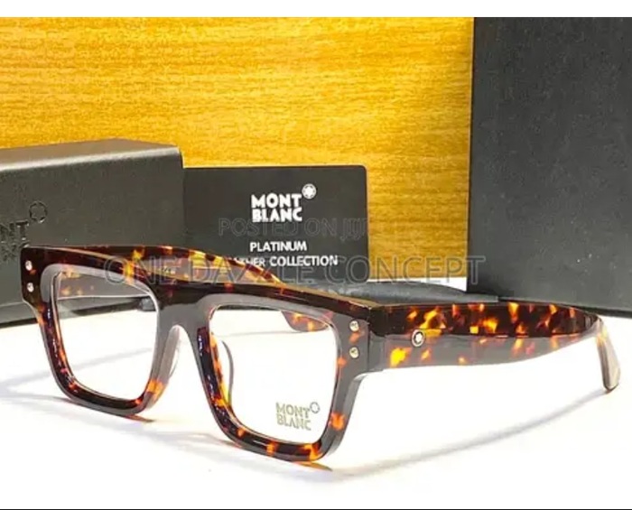 MONT BLANC EYE WEAR ANIMAL SKIN